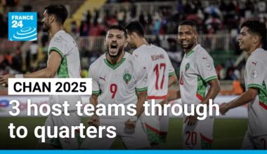 CHAN 2025: Three hosts, three teams through to quarters • FRANCE 24 English