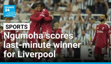 16-year-old Rio Ngumoha scores last-minute winner as Liverpool beat Newcastle • FRANCE 24 English