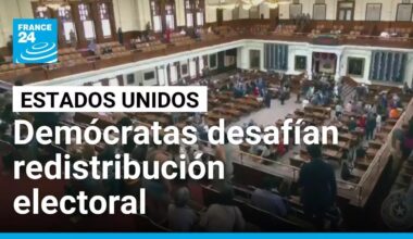 Demócratas de Texas desafían plan de redistribución electoral impulsado por Trump • FRANCE 24