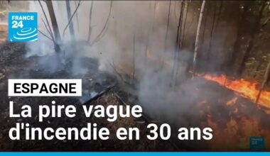 Espagne : la pire vague d'incendie en 30 ans • FRANCE 24