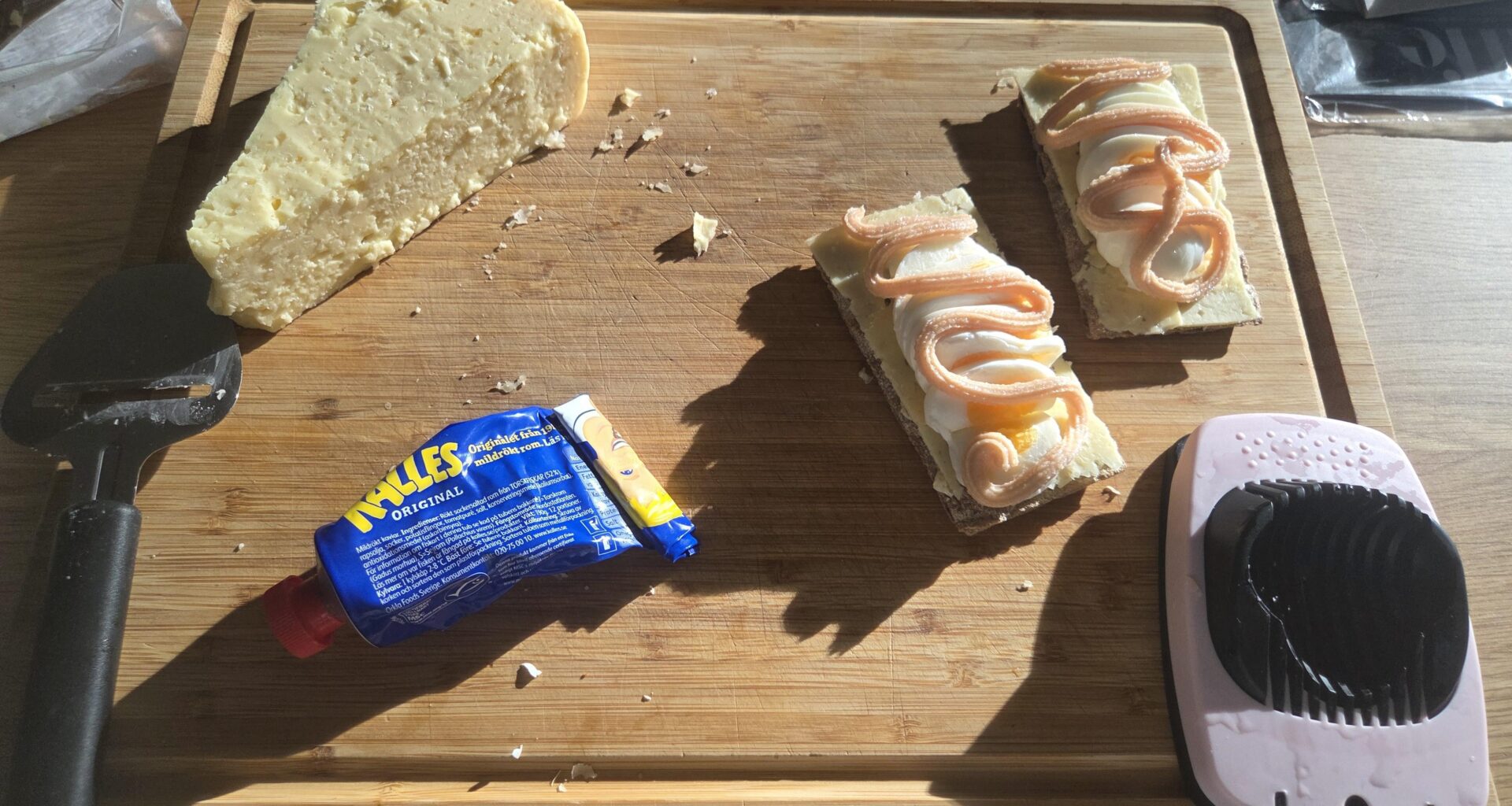 Äggmackan måste ju fan vara bland det finaste vi har