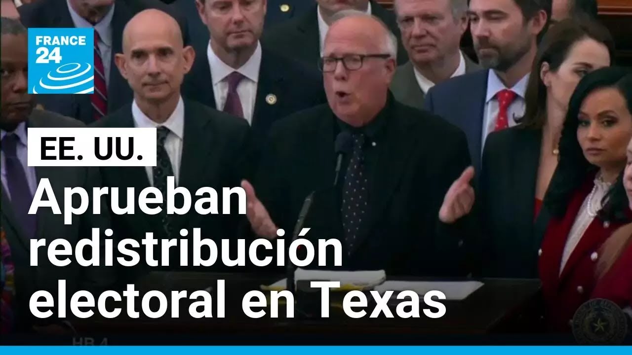 Cámara Baja de Texas aprobó redistribución de distritos electorales