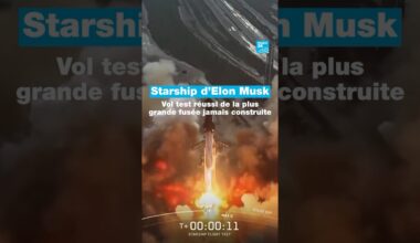 🚀 #Starship d'Elon #Musk : vol test réussi de la plus grande #fusée jamais construite • FRANCE 24