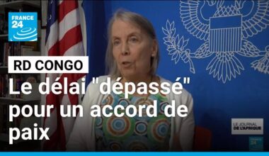 RD Congo : le délai "dépassé" pour un accord de paix, les Etats-Unis continuent à faire pression
