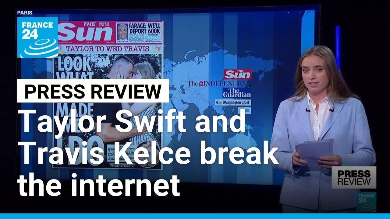 Taylor Swift and Travis Kelce get engaged and break the internet • FRANCE 24 English