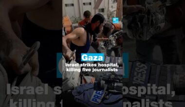 Gaza: Israel strikes hospital, killing five journalists • FRANCE 24 English