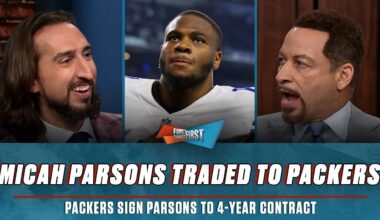 Micah Parsons traded to Packers, Will Green Bay win the Super Bowl? | FIRST THINGS FIRST
