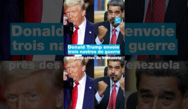 🇺🇸🇻🇪#Trump envoie trois navires de guerre près des côtes du #Venezuela • FRANCE 24