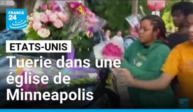 Tuerie dans une église de Minneapolis : les enquêteurs à la recherche du mobile • FRANCE 24