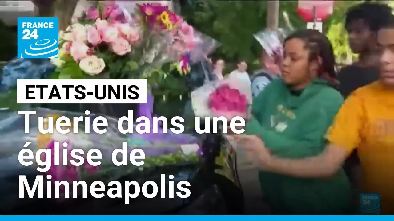 Tuerie dans une église de Minneapolis : les enquêteurs à la recherche du mobile • FRANCE 24
