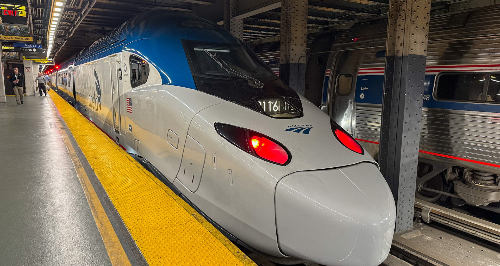 Amtrak’s NextGen Acela has arrived. Here’s what it’s like to ride the new high-speed train.