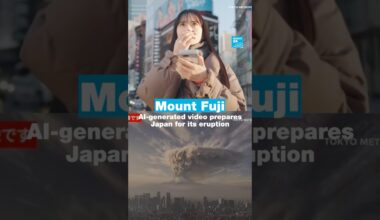 Mont Fuji: AI-generated video prepares Japan for its eruption • FRANCE 24 English