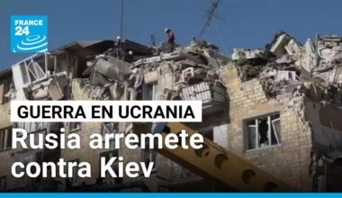 Guerra en Ucrania: Rusia lanzó el mayor ataque a Kiev en semanas