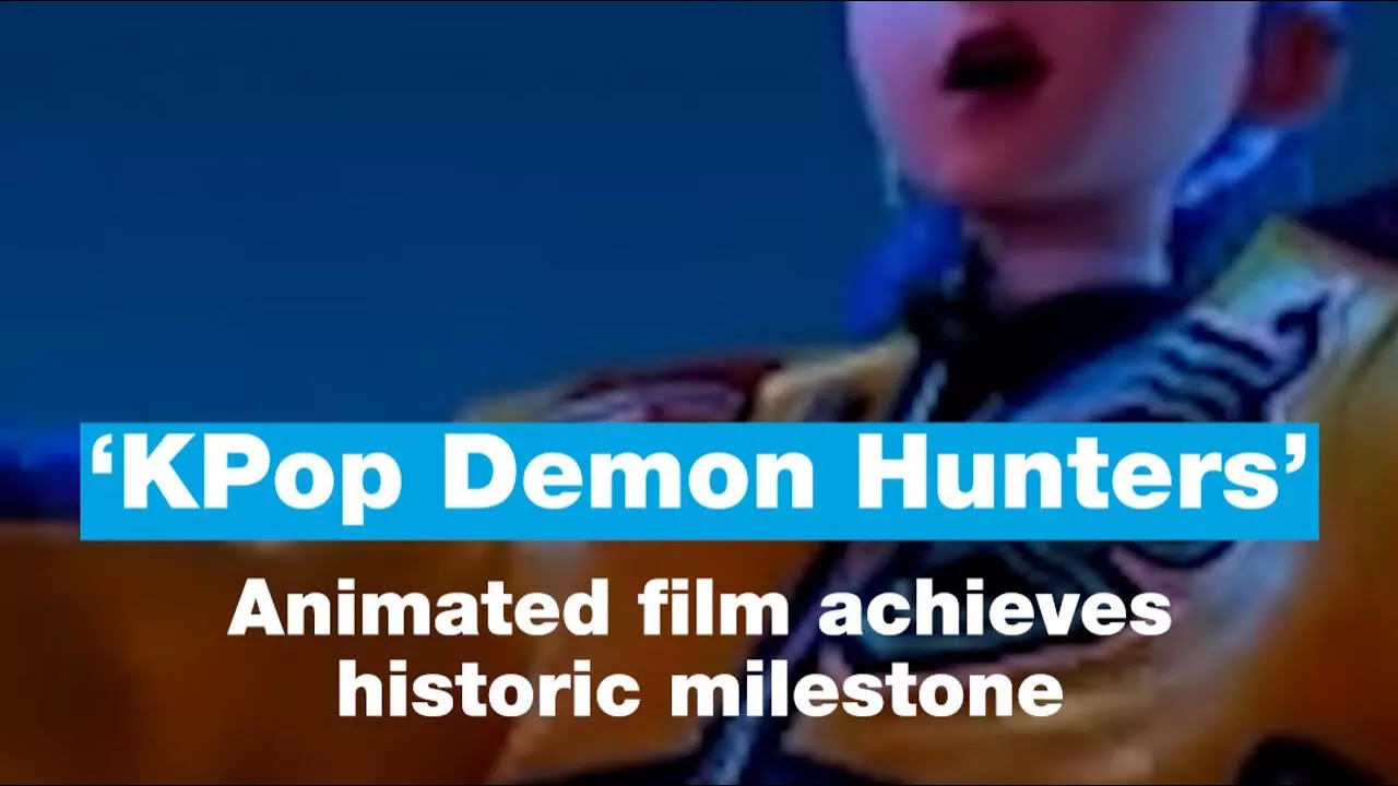 ‘KPop Demon Hunters’: Animated film achieves historic milestone • FRANCE 24 English