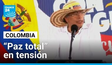 Colombia: la política de “paz total” en tensión • FRANCE 24 Español