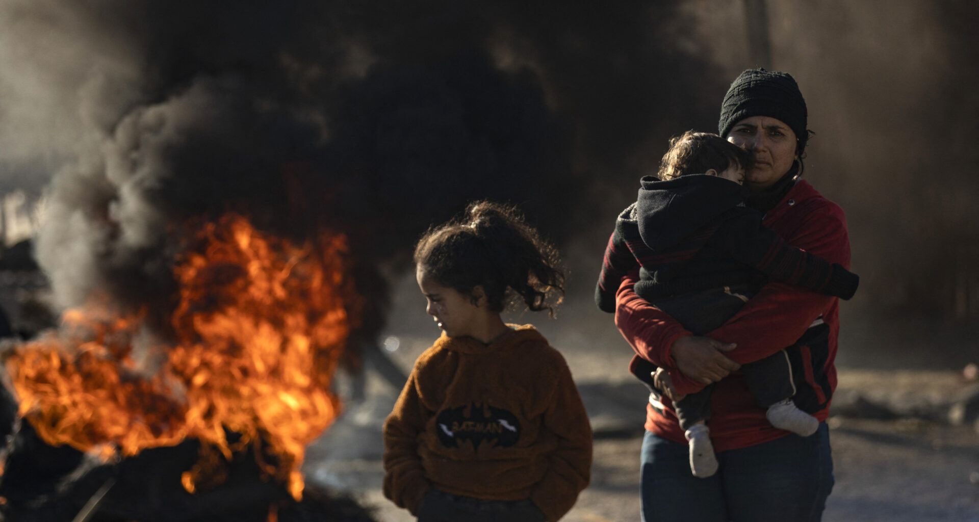 Syria, Kurds, flee, rebel, offensive