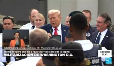 Directo D. C. y la militarización de la capital estadounidense • FRANCE 24 Español