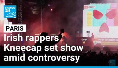 Irish rap group Kneecap to play Paris concert in defiance of objections • FRANCE 24 English