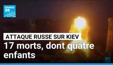 Ukraine : 17 morts, dont quatre enfants, dans la plus vaste attaque russe depuis un mois