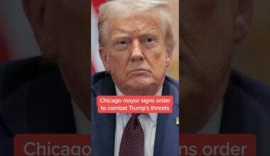 Chicago Mayor signs order to combat Trump's threats
