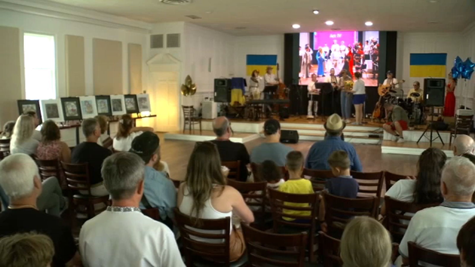 Ukrainians celebrate independence in Raleigh amid war and refugee status concerns
