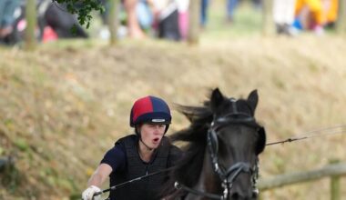 Exclusive photos: Lady Louise Windsor is supported by rumoured boyfriend Felix at championships before heading back to university
