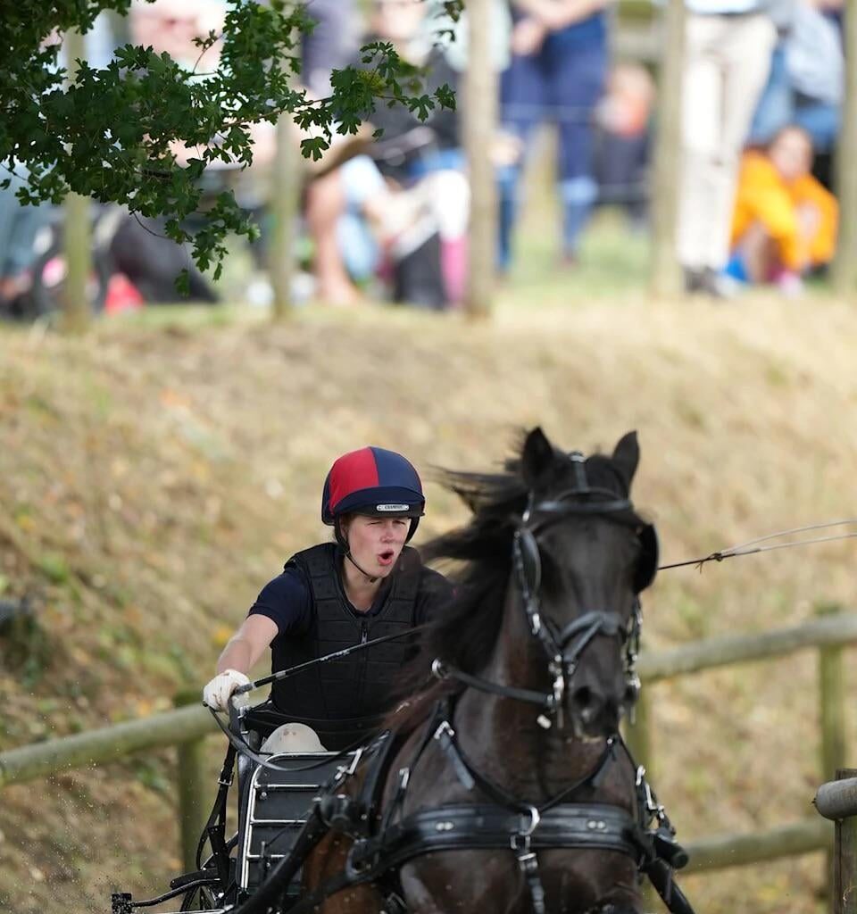 Exclusive photos: Lady Louise Windsor is supported by rumoured boyfriend Felix at championships before heading back to university
