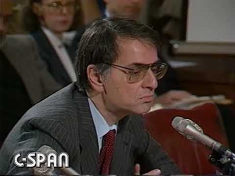 Carl Sagan - 1985 Testifying before Congress on the Greenhouse affect