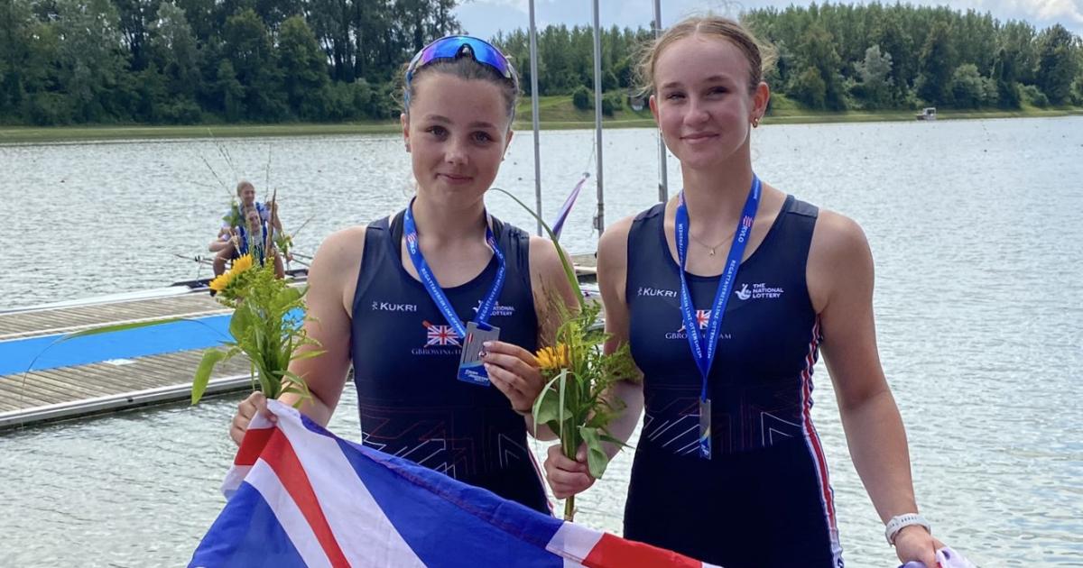 Warrington's Maisie Brittles wins rowing medals for Great Britain