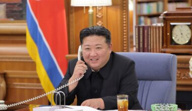North Korean and Russian leaders in call to reaffirm alignment over Ukraine
