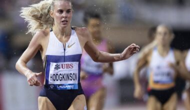Keely Hodgkinson eases to victory in Lausanne