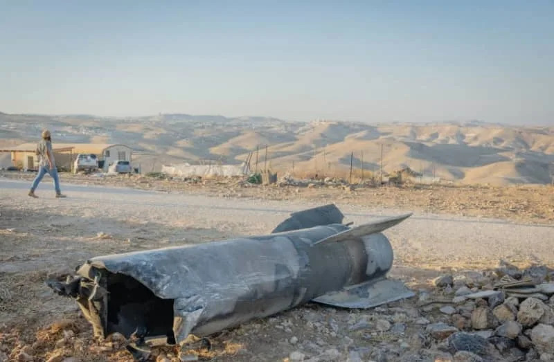 REMAINS OF a ballistic missile fired from Iran in the recent war, June 29, 2025. (credit: FLASH90)