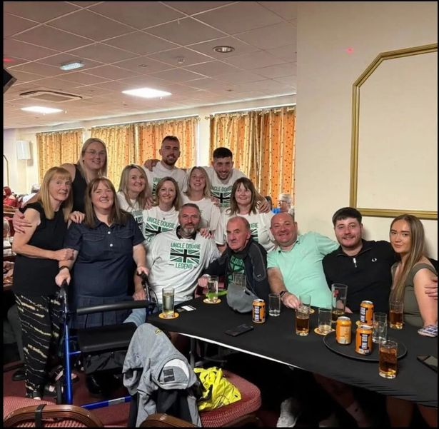 Many people came together to support Dougie