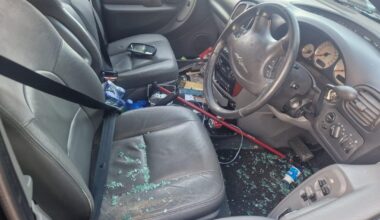 “Drunk amputee driving with walking stick from passenger seat almost hits pedestrians” was not on my bingo card