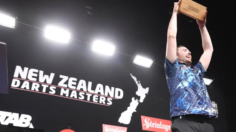 Which darts players are playing at the 2025 New Zealand Darts Masters? image