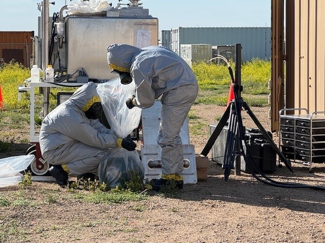 NATO forces conduct live agent training during Exercise PRECISE RESPONSE in Canada
