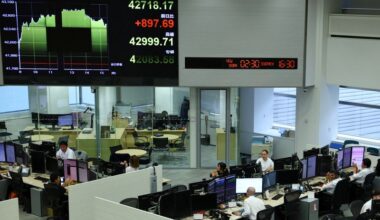 Asian shares rise, dollar defensive after mild inflation data | The Mighty 790 KFGO