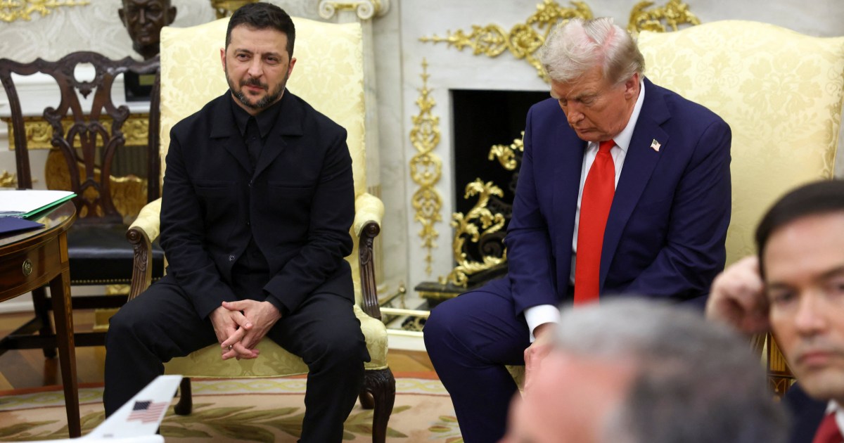 What to know about Trump’s talks with Zelenskyy and European leaders | Russia-Ukraine war News