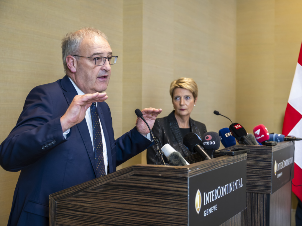 Droits de douane: la délégation suisse est arrivée à Washington