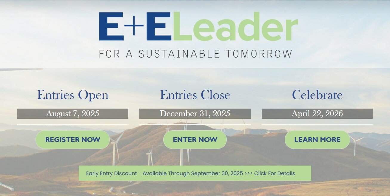 2026 Environment+Energy Leader Awards – Call for Entries Now Open