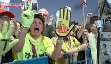 Mass rally in Tel Aviv against expansion of Israeli military operations