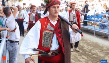 Alka tournament held in town of Sinj, Croatia-Xinhua
