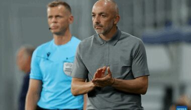 Highlights of UEFA Europa League in Backa Topola, Serbia-Xinhua