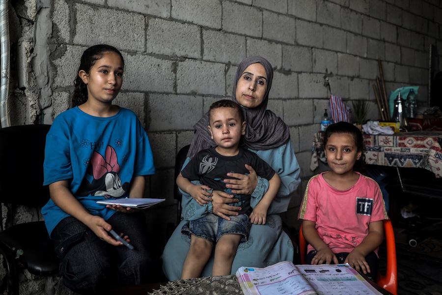 Gaza's lifeline frays as aid workers become refugees themselves-Xinhua