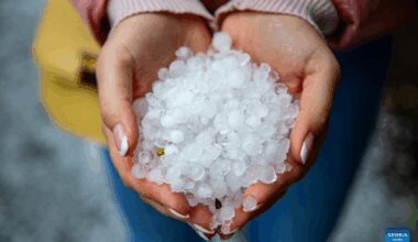 Severe thunderstorms hit Riga in Latvia-Xinhua