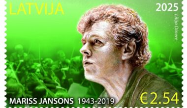 Latvia Honors Legacy of Mariss Jansons with Postage Stamp
