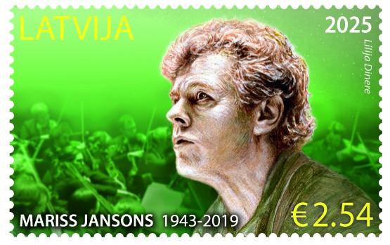 Latvia Honors Legacy of Mariss Jansons with Postage Stamp