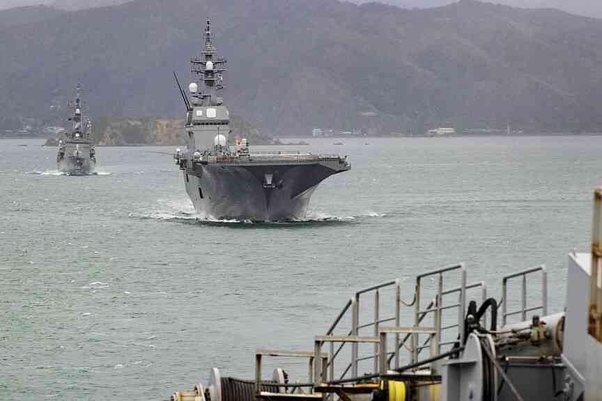 Japanese warships visit New Zealand’s capital for first time in almost 90 years