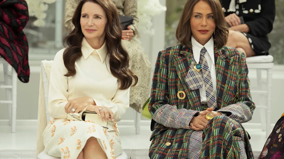 Kristin Davis and Nicole Ari Parker in And Just Like ThatHBO Max