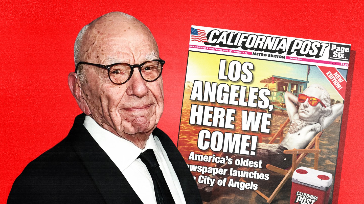Rupert Murdoch Plots a Newspaper War In L.A.